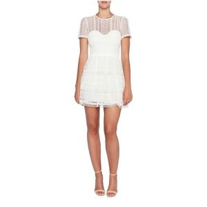 NWT | Bardot Ava White Lace Dress